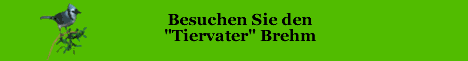 Der "Vogelpastor" Christian Ludwig Brehm z&auml;hlt zu den Begr&uuml;ndern der wissenschaflichen Vogelkunde und auch sein Sohn, der "Tiervagter" Alfred Brehm besch&auml;ftigte sich sehr mit der Vogelkunde